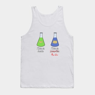 Basic and comp... acidic Tank Top